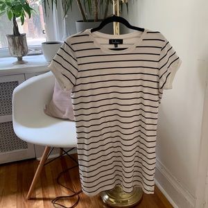 Lulus striped t-shirt dress